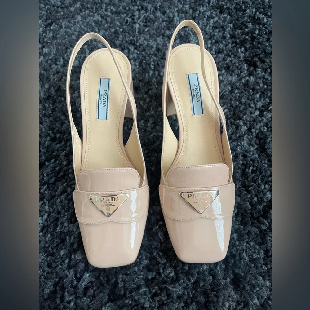 Prada patent leather slingback pumps size 36 - Picture 2 of 8